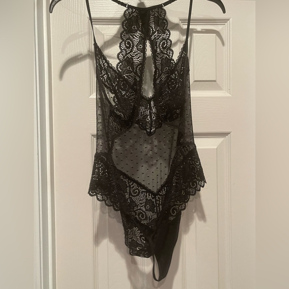 In Bloom by Jonquil Lace Thong Teddy Boudoir